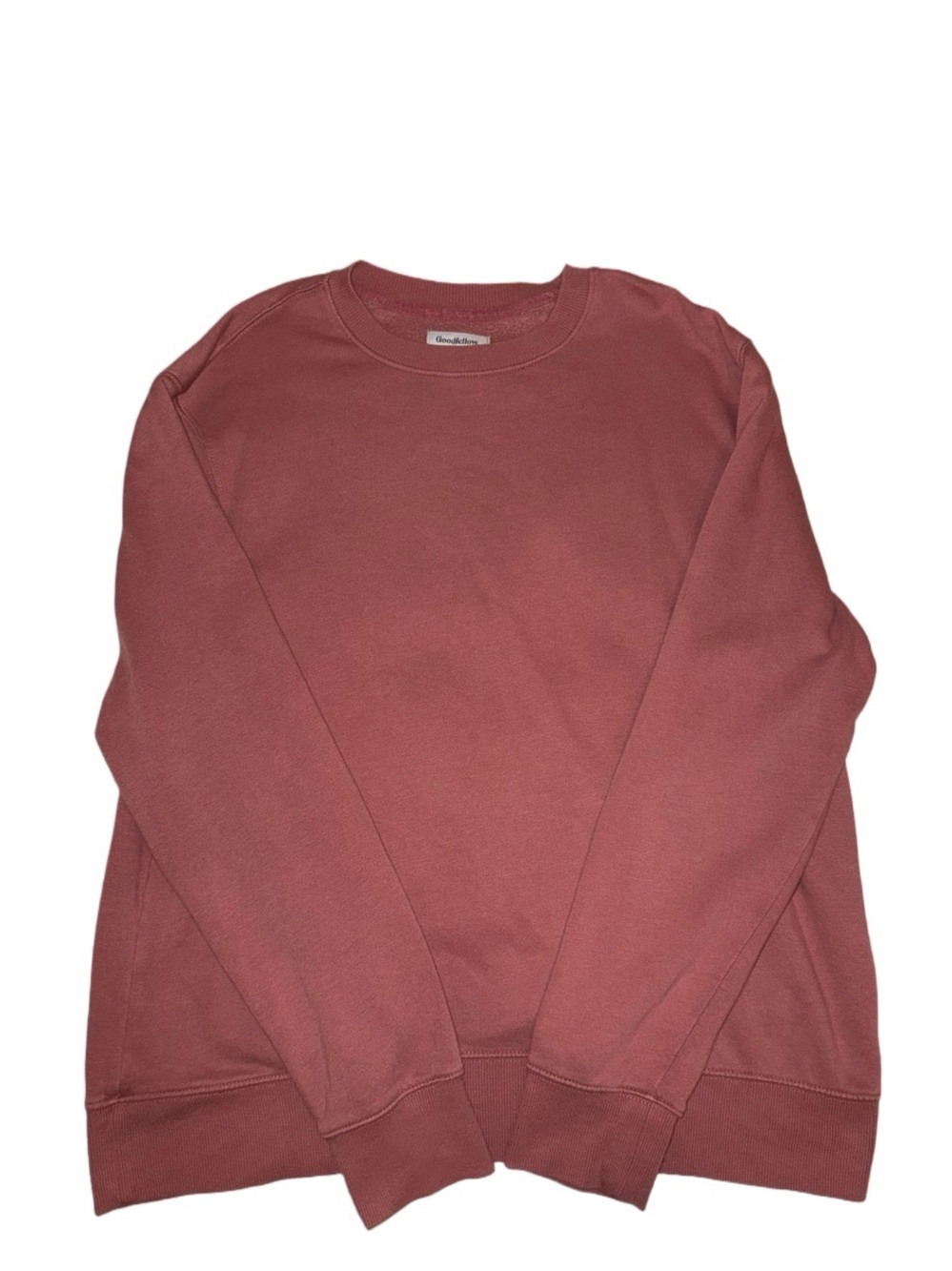 Goodfellow & Co Red Crewneck Sweatshirt XL Oversized Essential